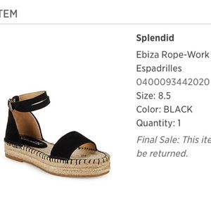 Splendid Rope Work Sandal